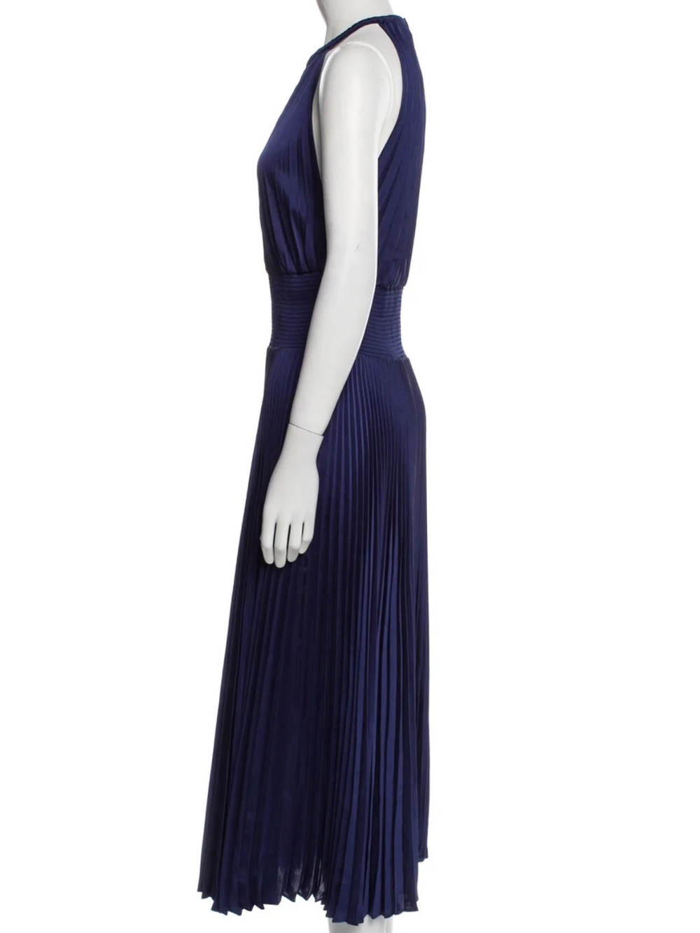 ALC Renzo Pleated Sleeveless Midi Dress - Picture 5 of 6